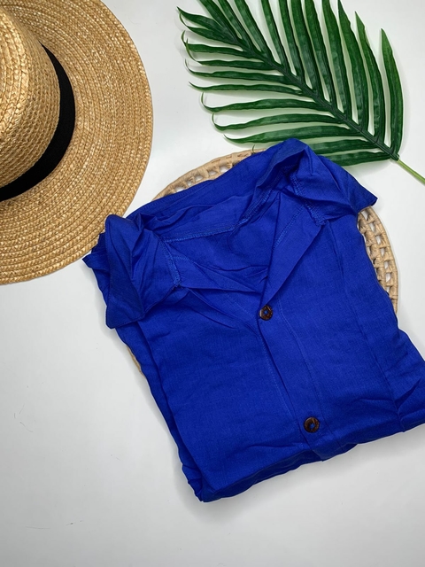 Camisa Chemise Azul Bic