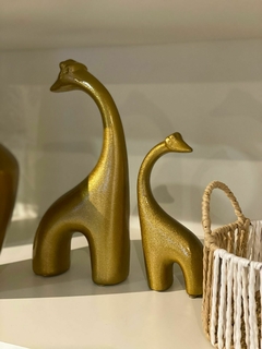 DUPLA DE GIRAFAS DOURADO NEUTROL - na internet