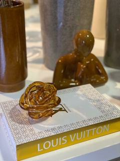 CAIXA LIVRO LOUIS VUITTON DOURADO - comprar online