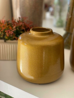 VASO POTICHE P DOURADO NEUTROL 16cm - comprar online