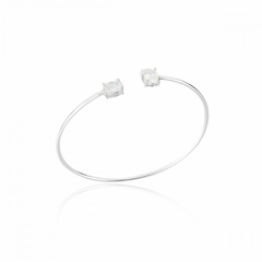 Bracelete Oval Cristal Slim