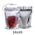 Sacos Stand Up Pouch Prata com transparente 10x15 - comprar online