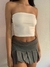 strapless microfibra