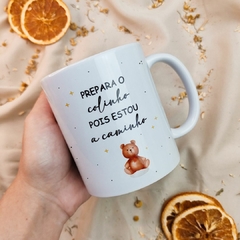 Caneca Revelando Minha Gravidez - Divina Art