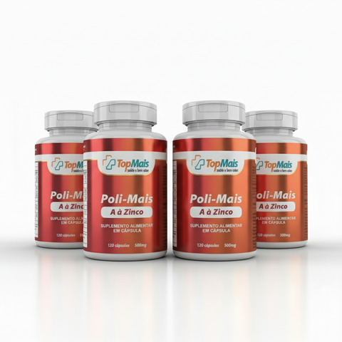 POLI MAIS A À ZINCO (4 FRASCOS) - comprar online