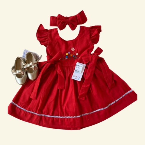 VESTIDO BELA VERMELHO