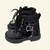 BOTA COTURNO CANO CURTO PRETA