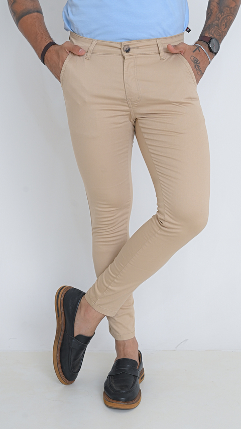 Calça Acetinada Esporte Fino Viena - Khaki - comprar online