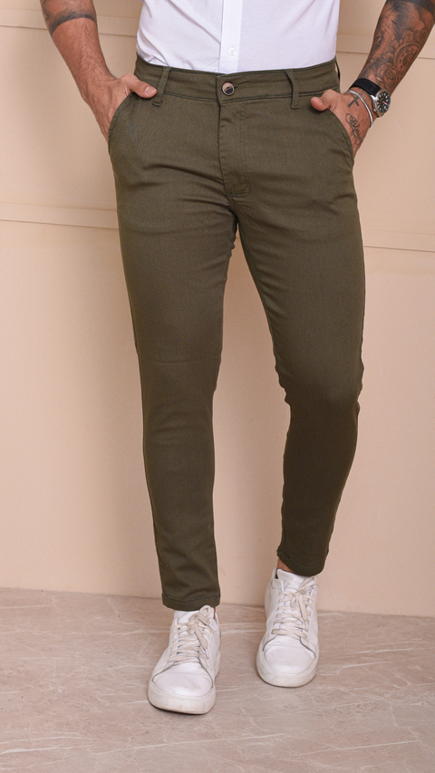 Calça Esporte Fino Viena - Verde Militar - comprar online