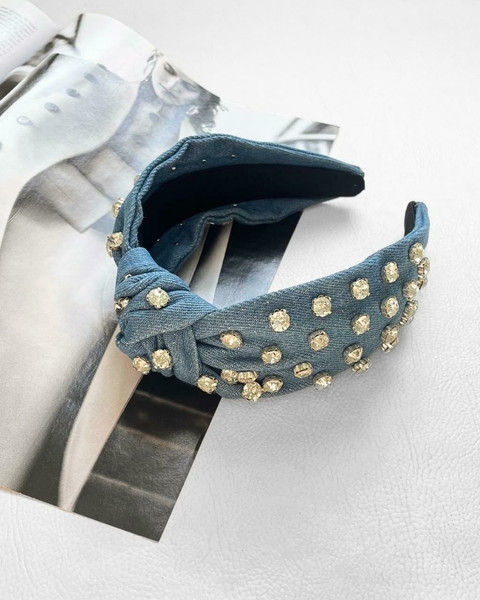 Tiara All Jean com Cristais, Tons de Festa