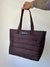 Imagem do Bolsa Puffer Tote marron Matelassê com Zíper Pacta