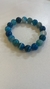 Pulseira ágata azul