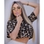 CROPPED ONÇA ANIMAL PRINT