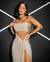 Vestido Longo com Fenda na internet
