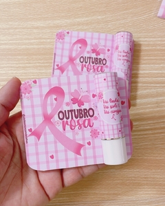 CARD COM PROTETOR LABIAL- OUTUBRO ROSA - comprar online