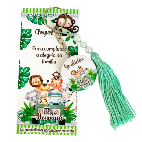 CHAVEIRO SAFARI GRATIDÃO
