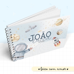 KIT BABY ASTRONAUTA -  PAPELARIA PERSONALIZADA - AMORCOMDETALHES