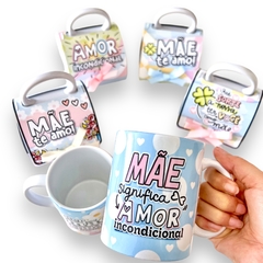 CANECA COM CAIXA BOLSA - loja online