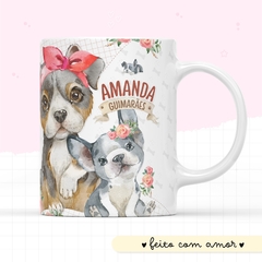 CANECAS PORCELANA - LINHA INFANTIL -  PAPELARIA PERSONALIZADA - AMORCOMDETALHES