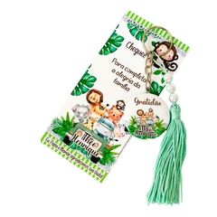 CHAVEIRO SAFARI GRATIDÃO -  PAPELARIA PERSONALIZADA - AMORCOMDETALHES