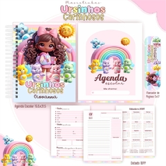 AGENDA ESCOLAR MASCOTINHA URSINHOS