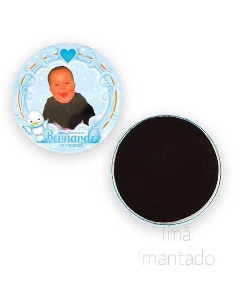 IMÃ DE GELADEIRA BATIZADO