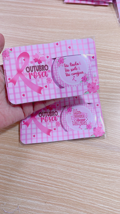 ESPELHO DE BOLSA - OUTUBRO ROSA na internet