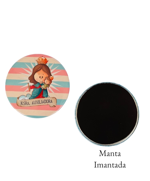 IMÃ DE GELADEIRA SANTINHOS