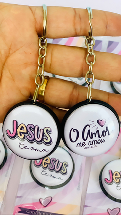 CHAVEIRO DUAS FACE - FRENTE E VERSO - comprar online