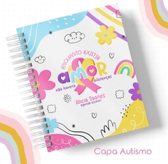 AGENDA ESCOLAR PERSONALIZADA TEEN MENINA -  PAPELARIA PERSONALIZADA - AMORCOMDETALHES