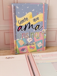 Imagem do CADERNO DE PLANEJAMENTO DA PROFESSORA