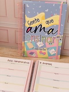 Imagem do CADERNO DE PLANEJAMENTO DA PROFESSORA