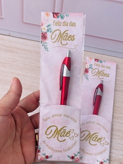 CANETA ESFEROGRÁFICA TOUCH - LEMBRANCINHA DIA DAS MÃES - comprar online