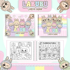 LIVRO DE COLORIR LABUBU - comprar online