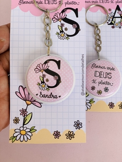 CHAVEIRO DUAS FACE - FRENTE E VERSO