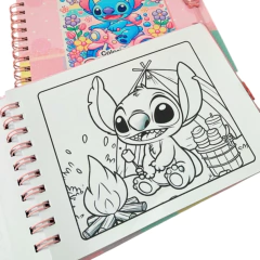 LIVRO DE COLORIR STITCH - loja online