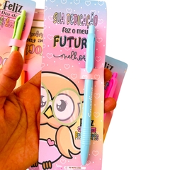 CANETA PERFUMADA COM CARD: DIA DOS PROFESSORES - comprar online
