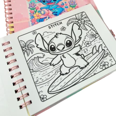 LIVRO DE COLORIR STITCH -  PAPELARIA PERSONALIZADA - AMORCOMDETALHES