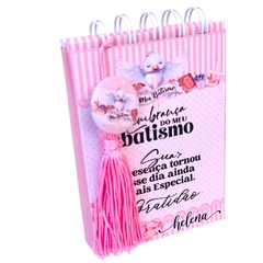 LEMBRANCINHA BATIZADO - BLOQUINHO COM CAIXA - comprar online