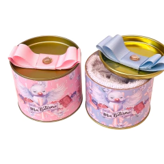 LEMBRANCINHA BATISMO - LATINHA COM TOALHINHA - comprar online