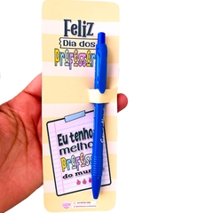 CANETA PERFUMADA COM CARD: DIA DOS PROFESSORES