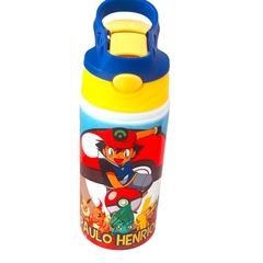 GARRAFINHA SQUEEZE PERSONALIZADA INFANTIL VOLTAS AS AULAS - comprar online