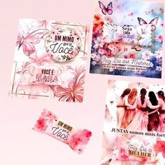 CARD BALINHAS DIAS DAS MULHERES ( 100 unidades)