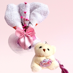 KIT TOALHINHA COM URSINHO - DIA DAS MÃES - comprar online