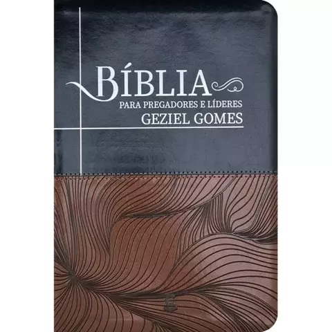 BIBLIA PARA PREGADORES E LÍDERES | ARC | CAPA LUXO MARROM |GEZIEL GOMES