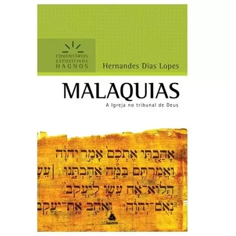 MALAQUIAS - COMENTÁRIO EXPOSITIVO