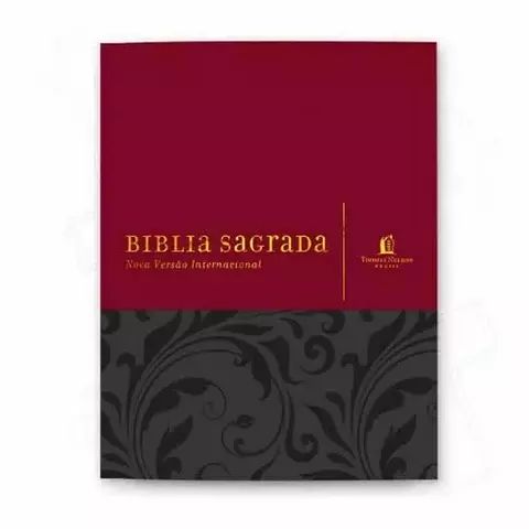SUA BIBLIA | LETRA NORMAL | NVI | ESPAÇO PARA ANOTAÇÕES | CAPA VERMELHA E CINZA