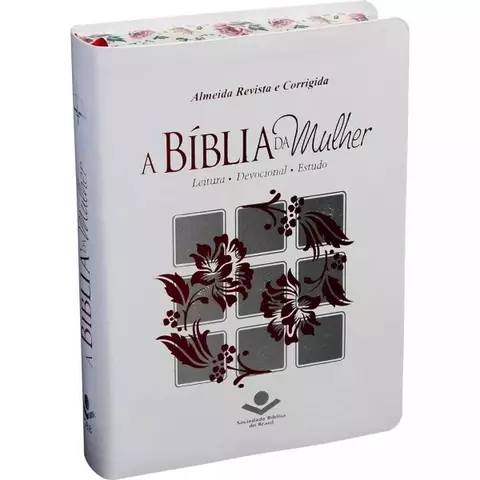 A BIBLIA DA MULHER | LETRA NORMAL | ARC | CAPA FLOR LUXO