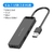 Vention USB Hub 3.0 Multi USB Splitter 4 Porta USB 3.0 2.0 com Micro Charge Power para Lenovo Xiaomi Macbook Pro PC Hub USB 3 0 - loja online