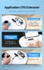 Vention USB Hub 3.0 Multi USB Splitter 4 Porta USB 3.0 2.0 com Micro Charge Power para Lenovo Xiaomi Macbook Pro PC Hub USB 3 0 - loja online